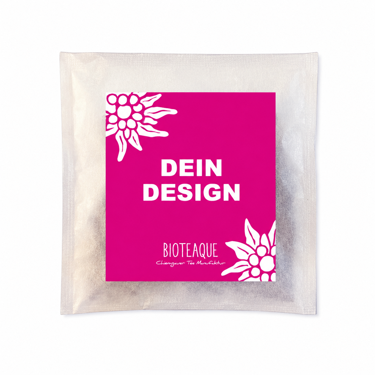 Manufakturteebeutel als Private-Label-Verpackung