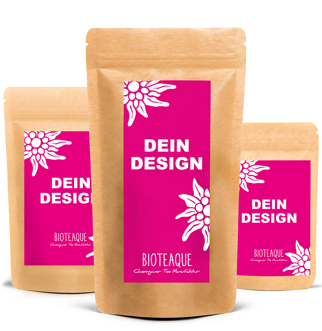 Standbodenbeutel als Private-Label-Verpackung